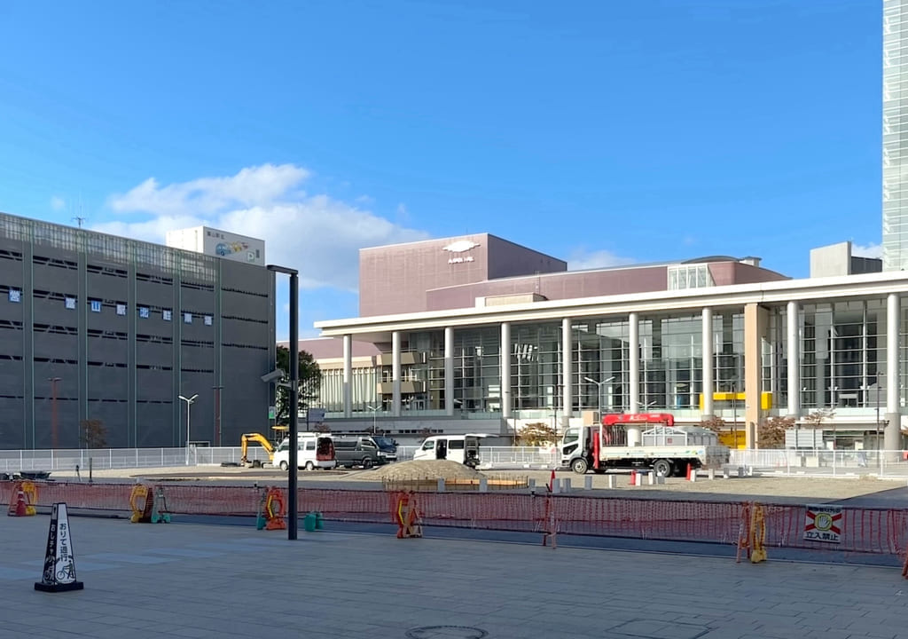 牛島パークフロント建設中エリア