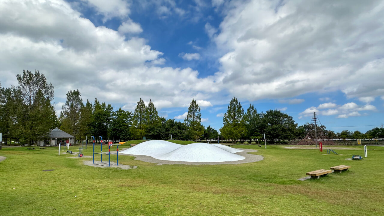 総合運動公園の遊具