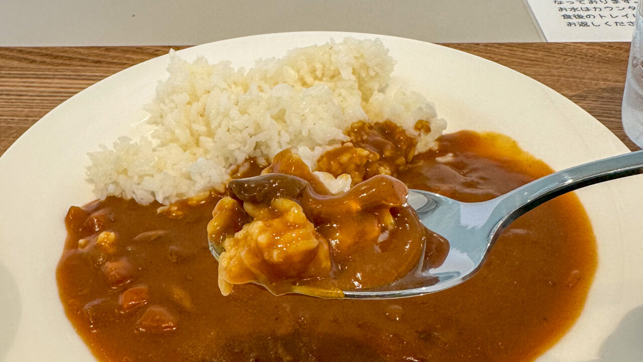 きのこなカレーのアップ